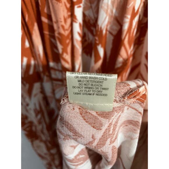 Lovestitch maxi dress women’s size S/M brown white abstract boho beachy - Picture 6 of 6